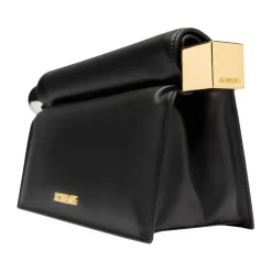 Sac Bandoulière en Cuir Noir