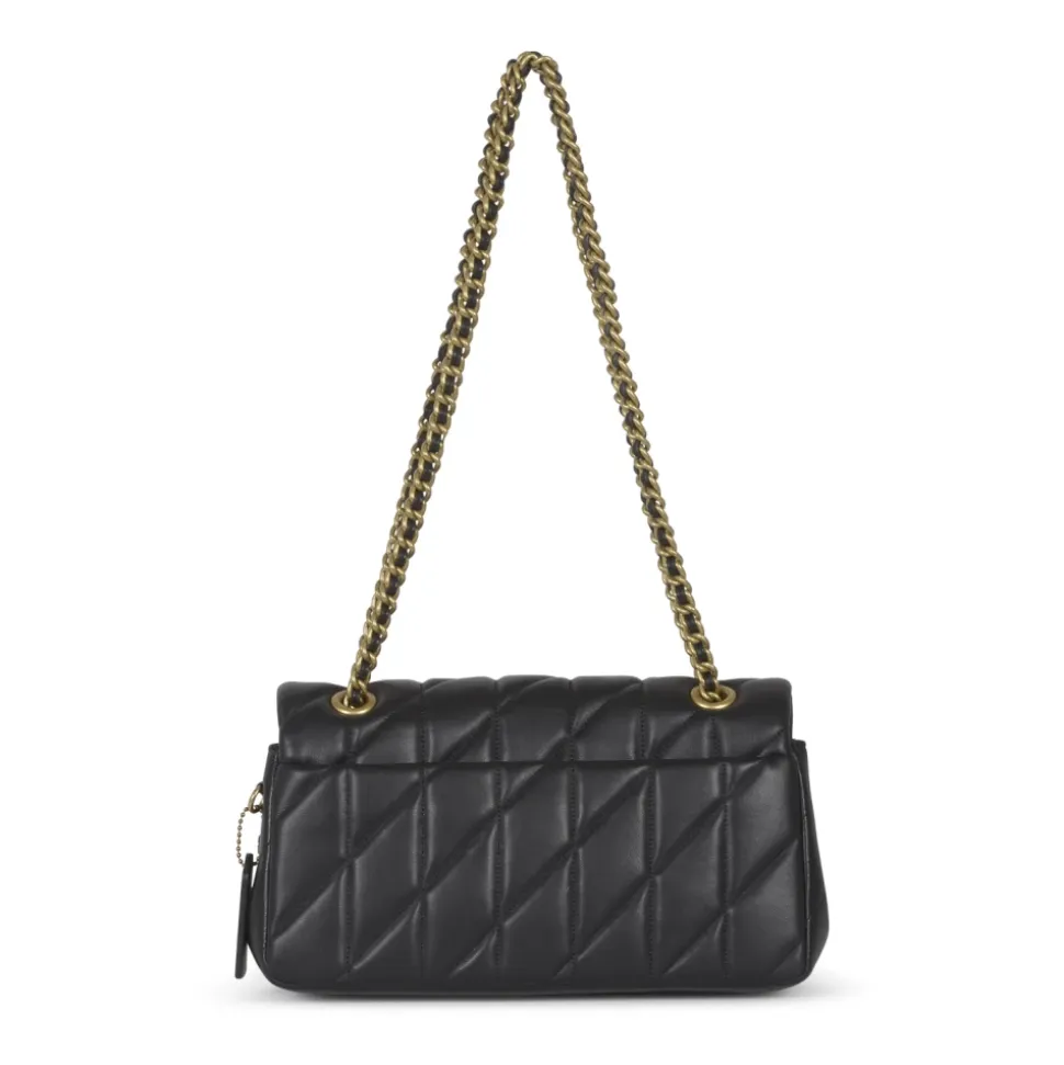 Sac bandoulière Tabby 26 avec surpiqûres matelassées
