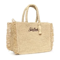 Sac Cabas Colette en Raffia avec Franges Latérales