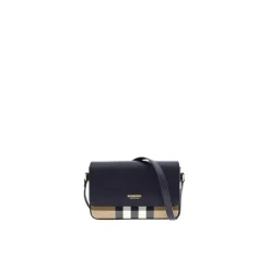 Sac compact House Check en Noir