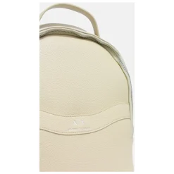 Sac à dos en similicuir pour femme avec poche avant