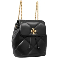 Sac à Dos Seau Élégant Matelassé Noir