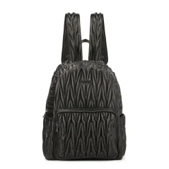 Sac à dos souple décoré de matelassage