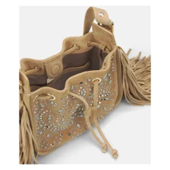 Sac à franges clouté
