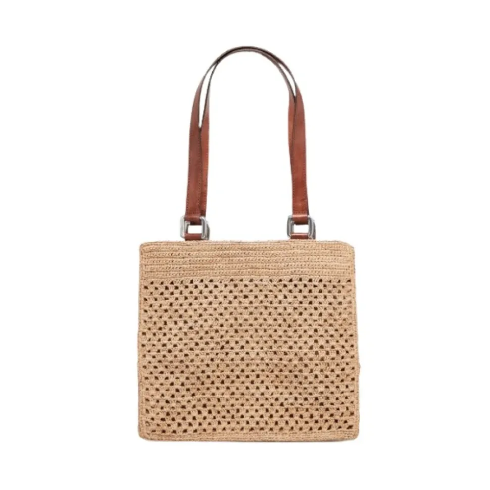 Sac Irina Fait Main au Crochet en Raffia