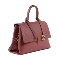 Sac à main en cuir rouge