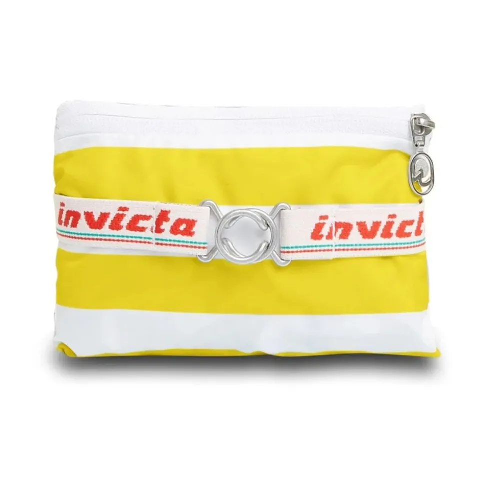 Sac Vertical à Rayures Blanc Unisexe
