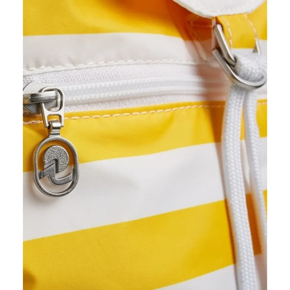 Sac Vertical à Rayures Blanc Unisexe