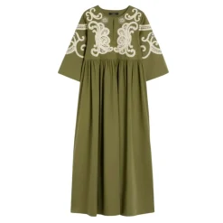Soft cotton poplin dress
