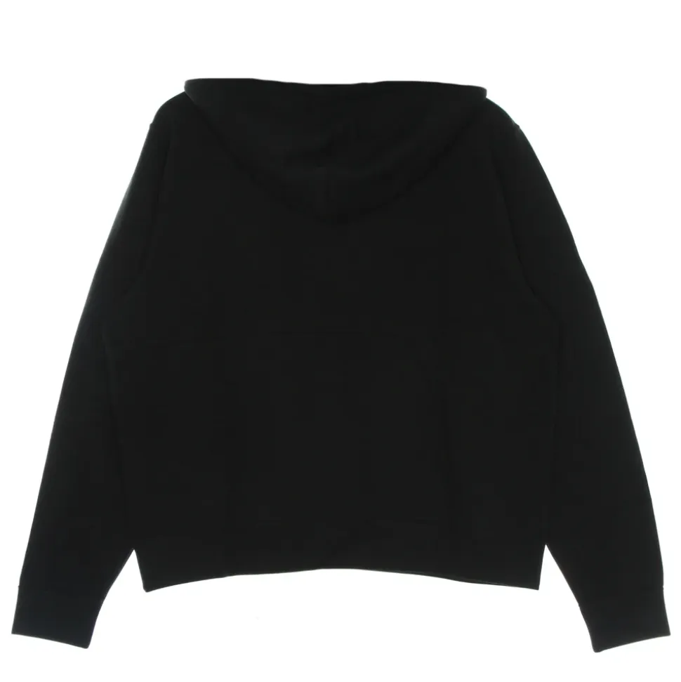 Sweat à Capuche en Polaire Noire