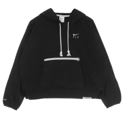 Sweat à capuche léger noir avec cordon de serrage