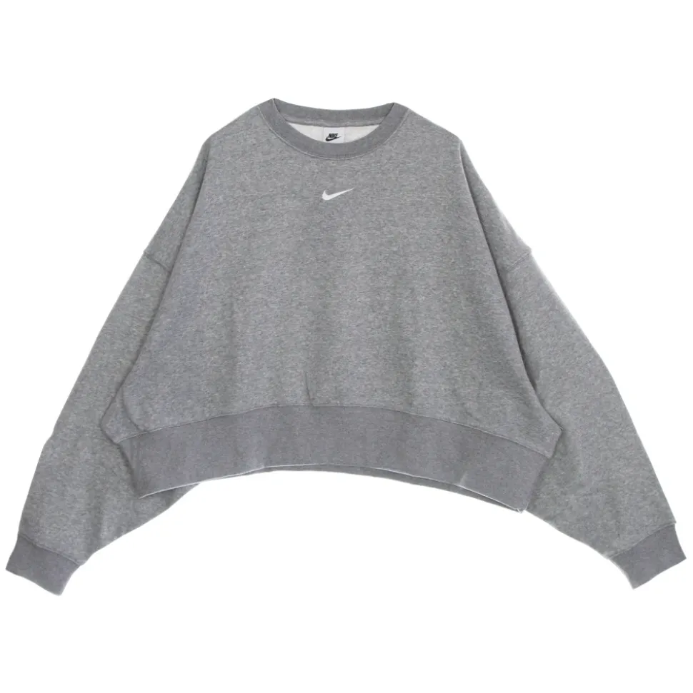 Sweat-shirt à col rond oversize