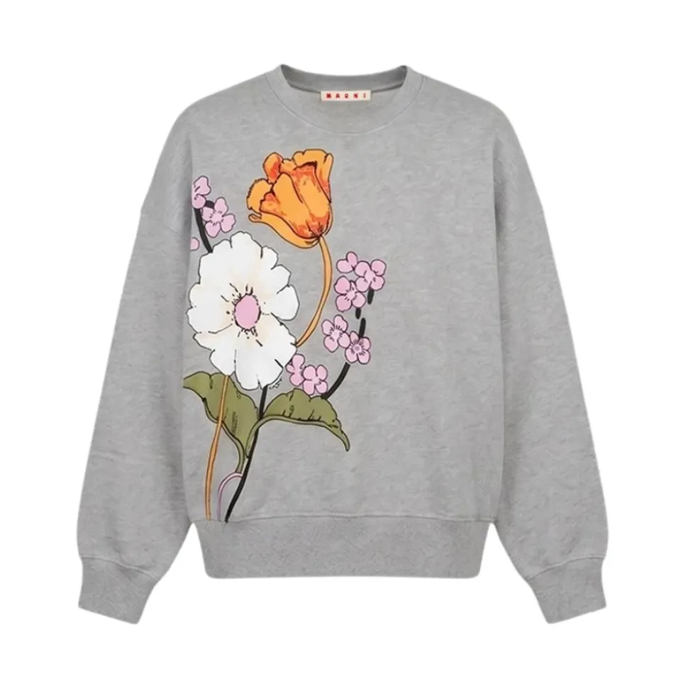 Sweatshirt Imprimé Floral Melodia