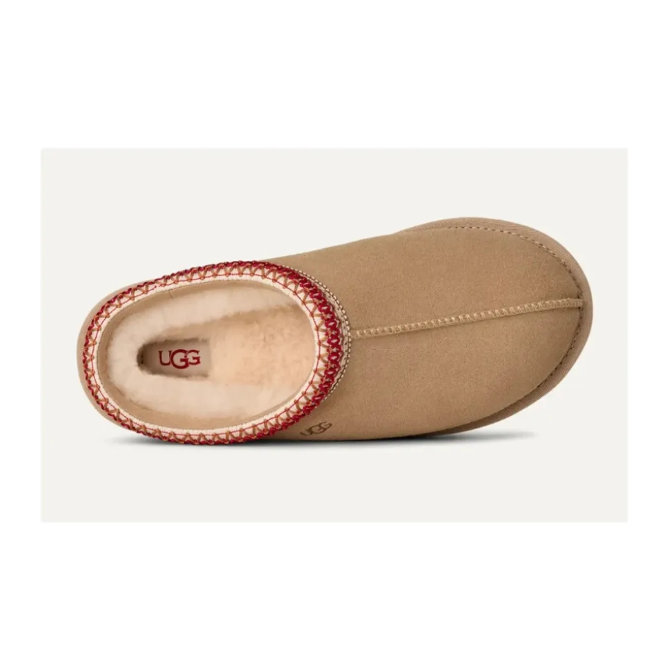 Tasman II Slippers Sand / Dark Cherry