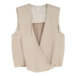 Top Incrociato en Satin