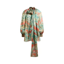 Top à Volants avec Foulard