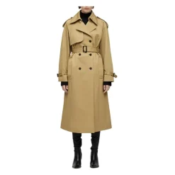 Trench Classique avec Caractéristiques Réglables