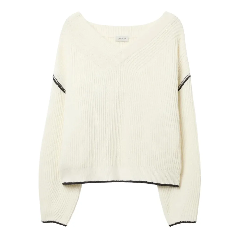 Tricot col V décontracté