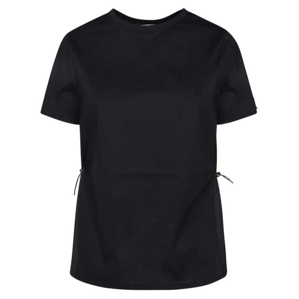T-shirt avec cordon de serrage à la taille
