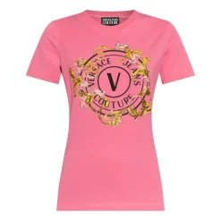 T-shirt avec impression et appliques scintillantes