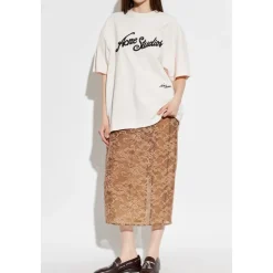 T-shirt avec logo brodé