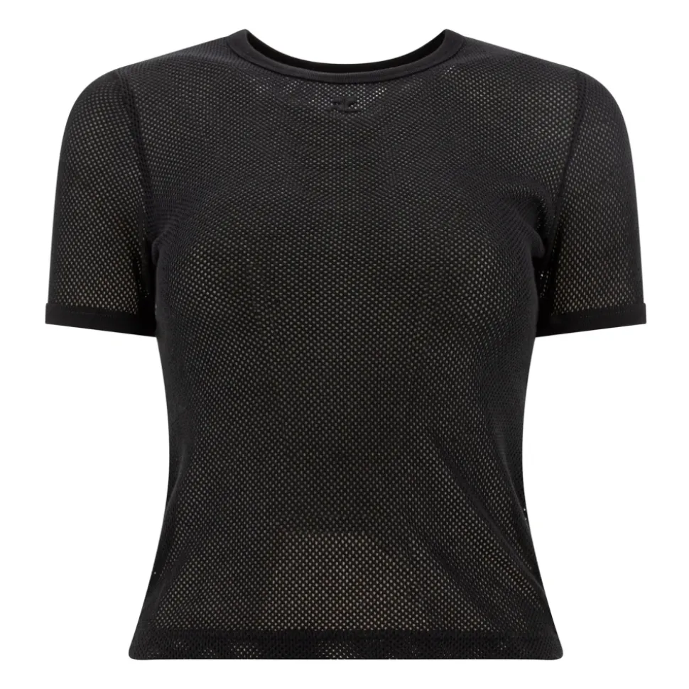 T-shirt Noir Design Élégant