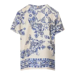 Tunica stampa foulard