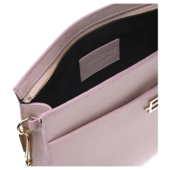Unisex nude saffiano clutch bag