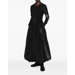 Veste de survêtement en nylon à 3 bandes dégradées