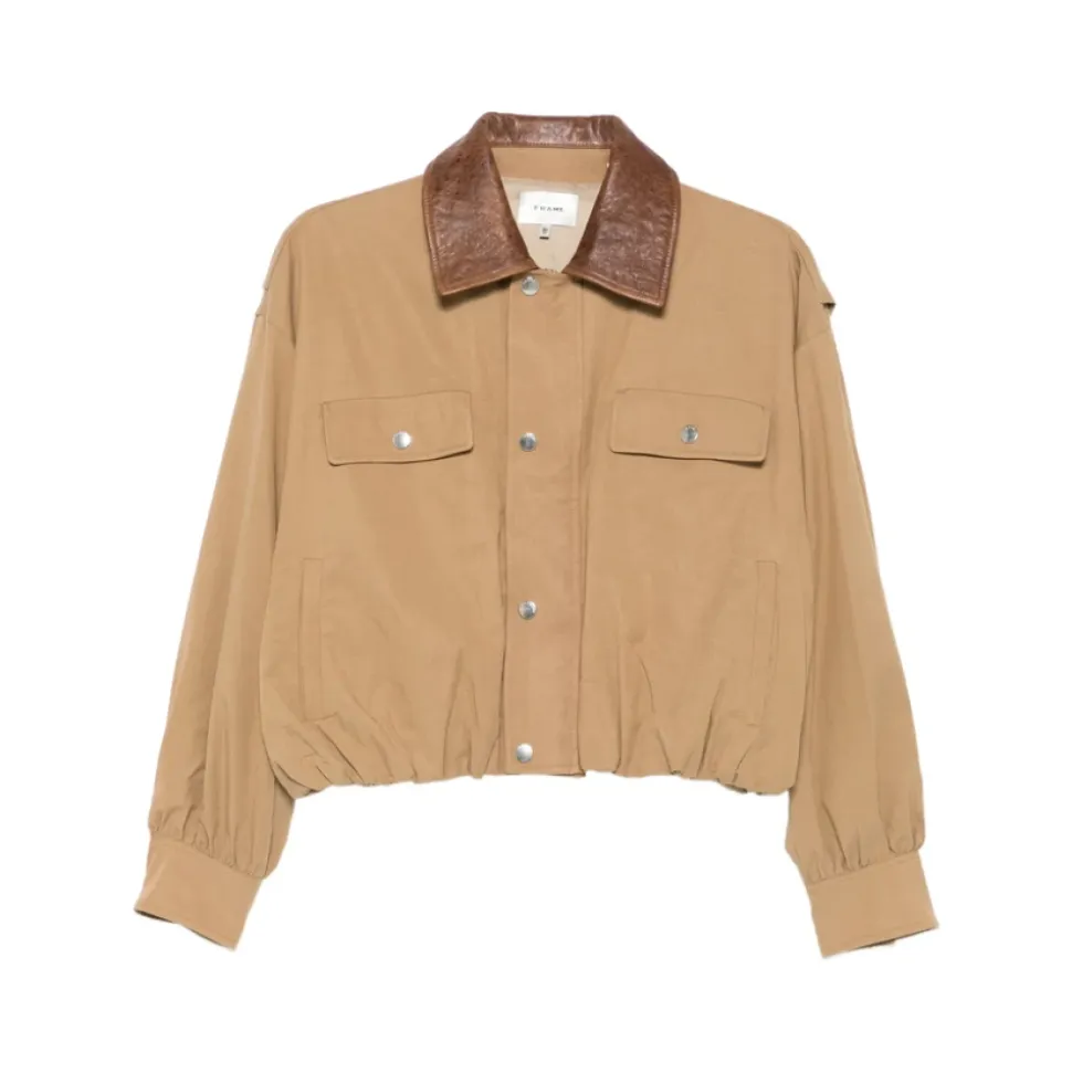Veste Légère à Boutons-Pression