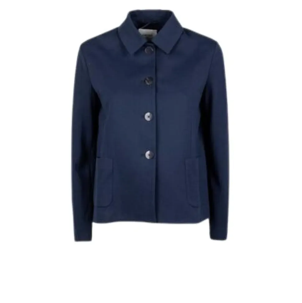 Veste à poches plaquées
