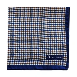 Vicuna Check Pocket Handkerchief