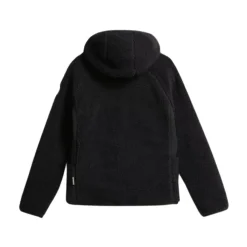 Yupik Sweat à Capuche et Zip en Polaire Noir